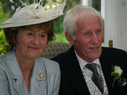 Pauline North and Peter Hopkins, Oct 2008